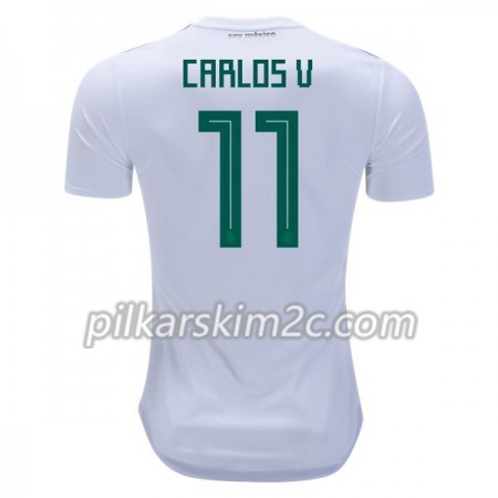 Koszulka Meksyk Carlos V 11 Precz Mistrzostwa Świata 2018 - Koszulki Piłkarskie